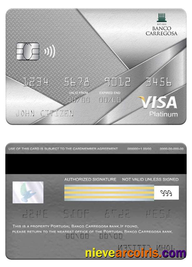 Portugal Banco Carregosa bank visa platinum card